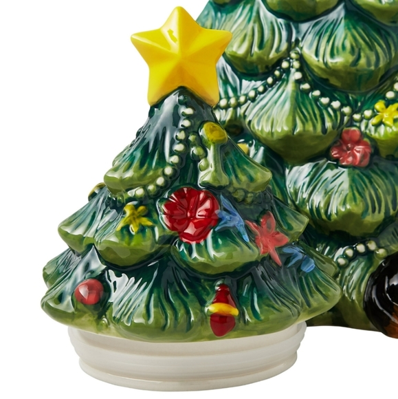 2022 New Pioneer Woman Wishful Winter Christmas Tree Cookie Jar - Picture 4 of 6